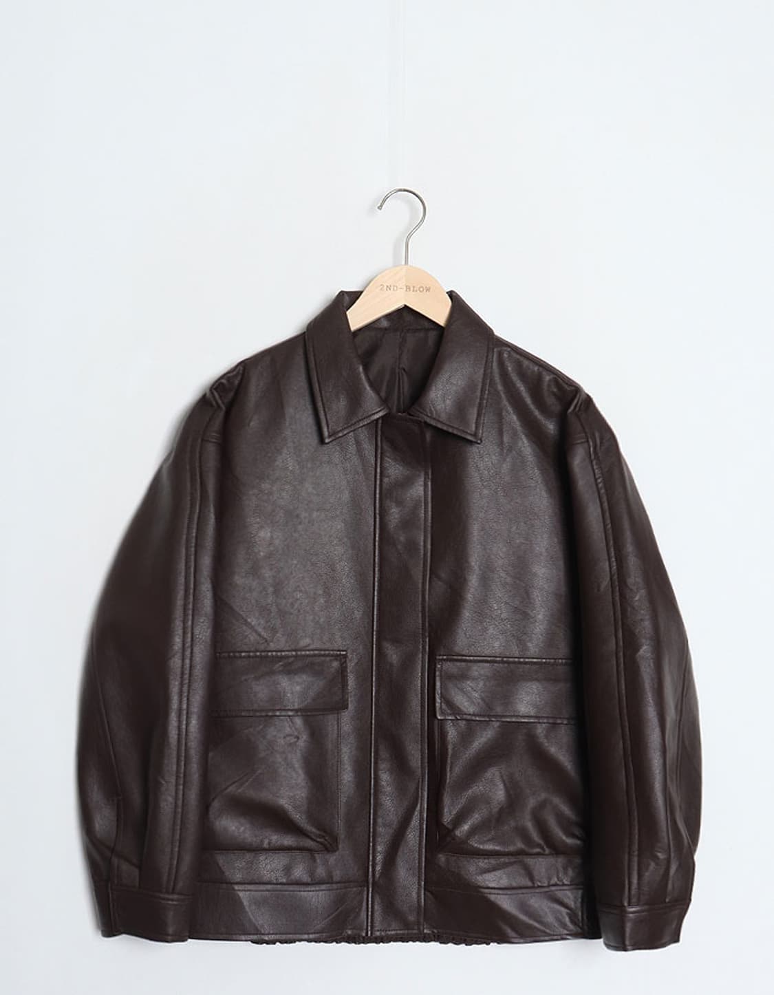 G U FauxLeather Blouson 상품이미지2
