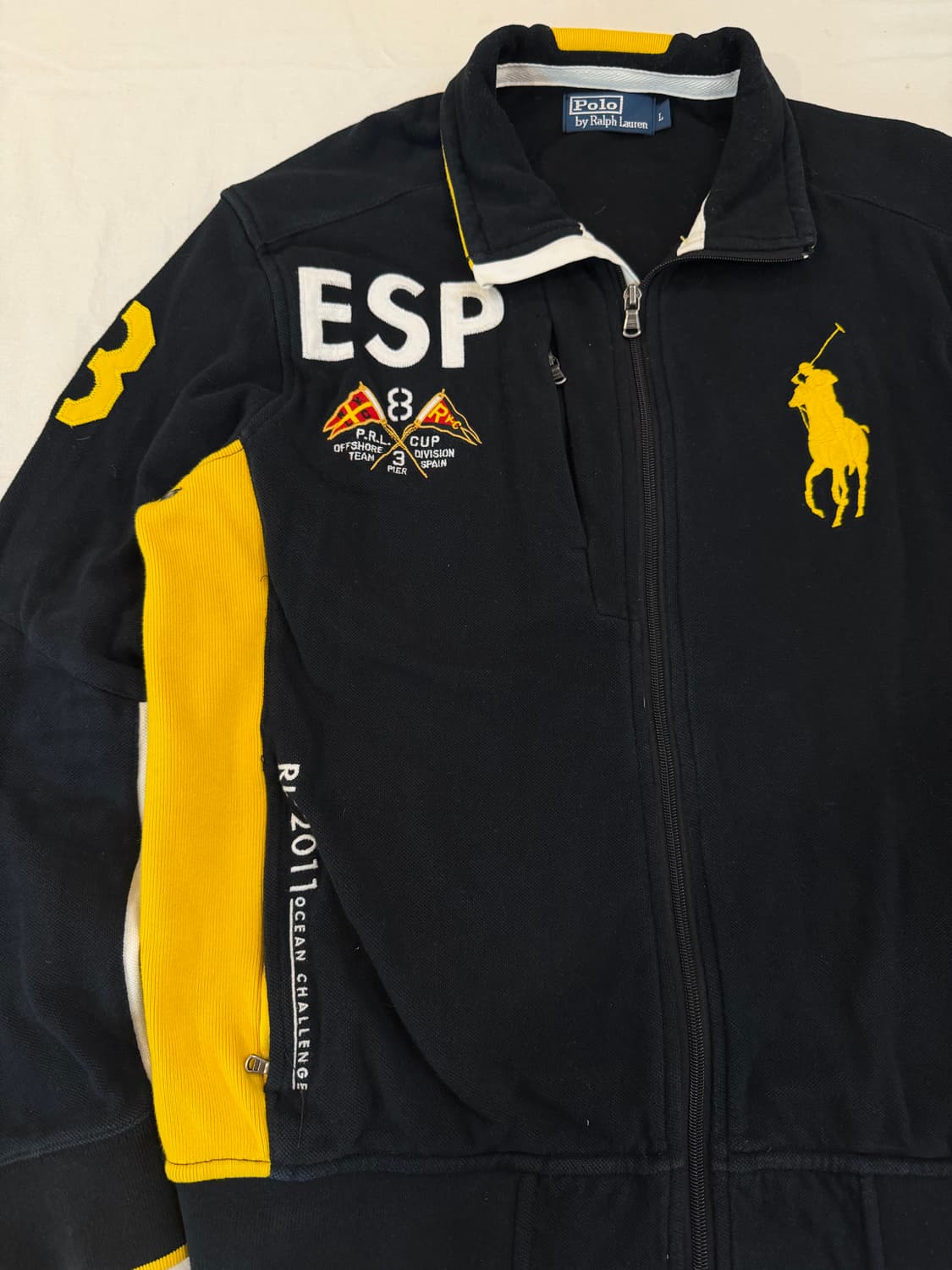 폴로 랄프로렌 빅포니 스페인 치프키프 레이싱 집업 져지 상품이미지3