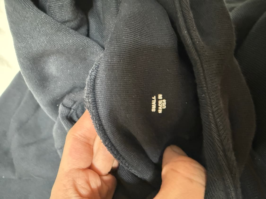 이지 갭 엔지니어드 바이 발렌시아가 도브 후드 워시드 블랙 상품이미지7