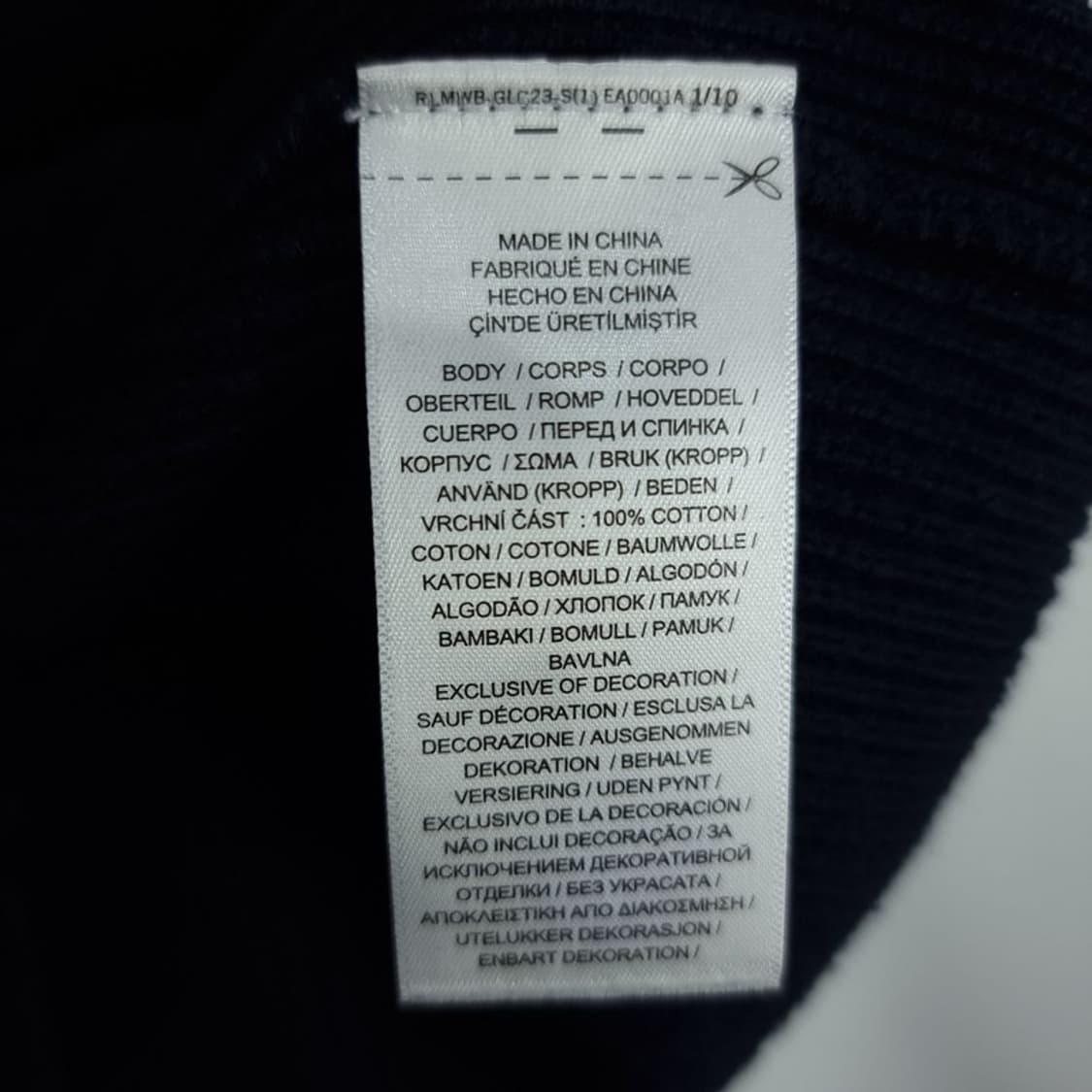 [폴로 랄프로렌] 포니 로고 자수 니트 집업 가디건 네이비 M20101 상품이미지10