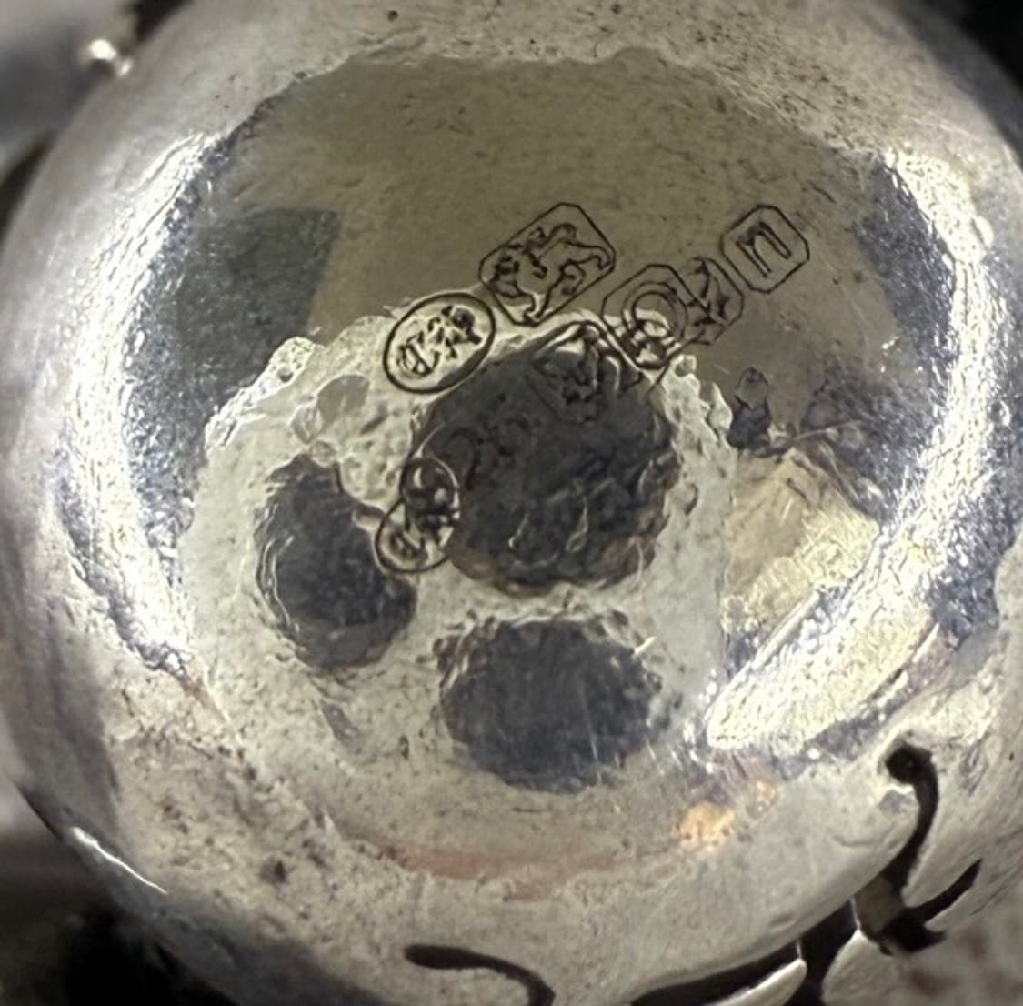 크롬하츠 비즈25 8미리 비즈 팔찌 유럽 홀마크 상품이미지2