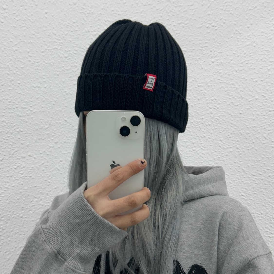 해브어굿타임 블랙 비니 상품이미지1
