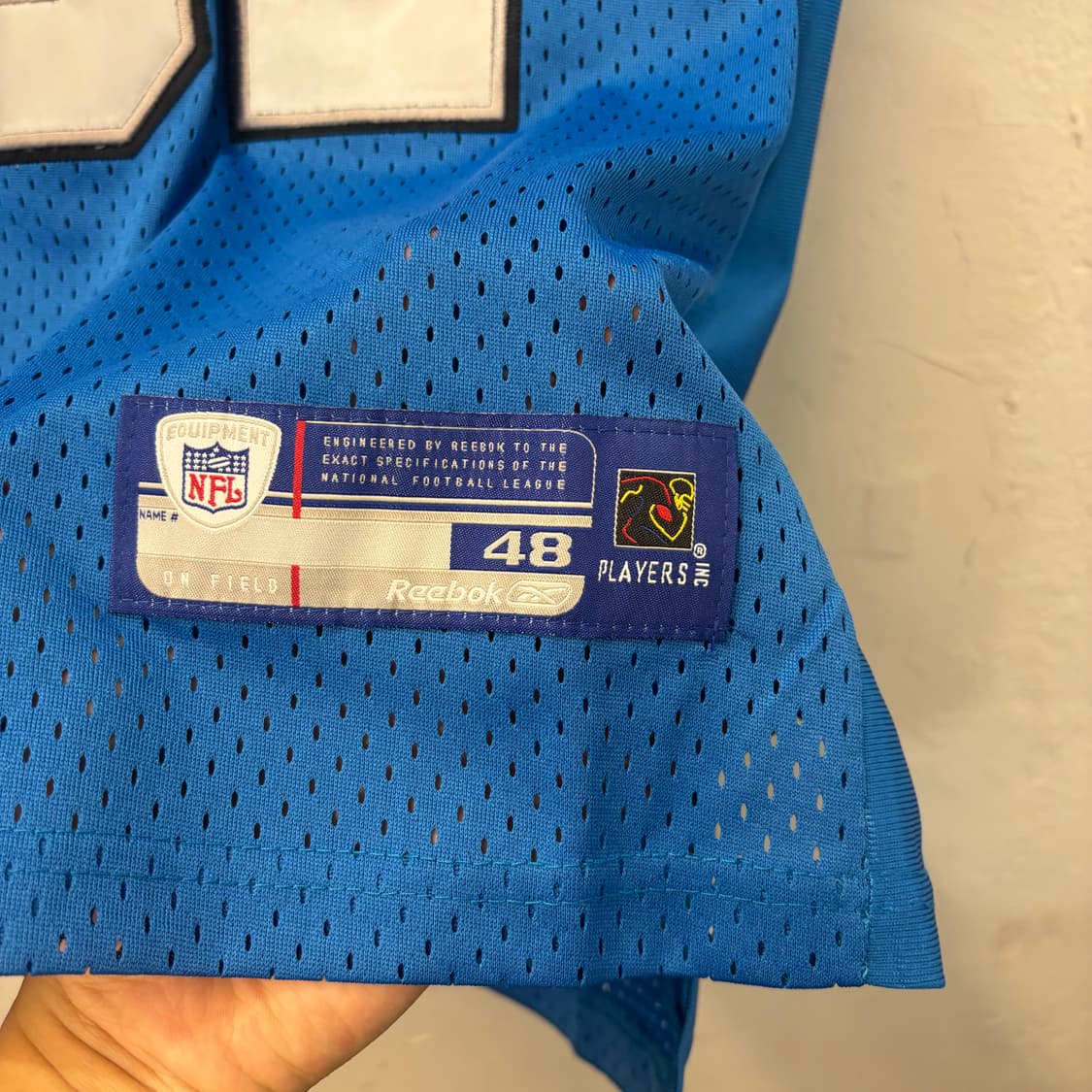 NFL X 리복 디트로이트 라이온즈 유니폼 져지 L 상품이미지6