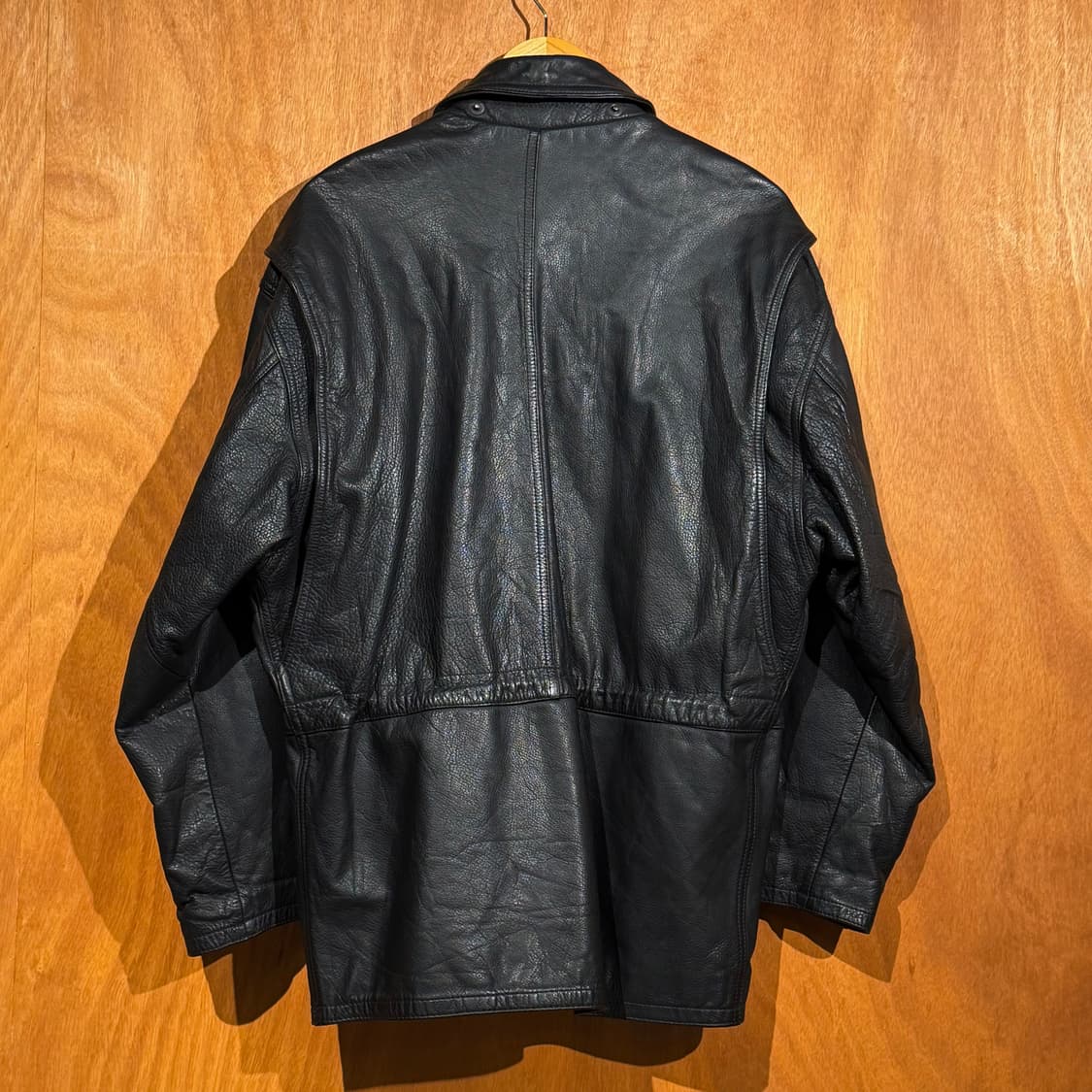 유니버시티 재팬 탄창 헤비 소가죽 헌팅 자켓 M 100 상품이미지8