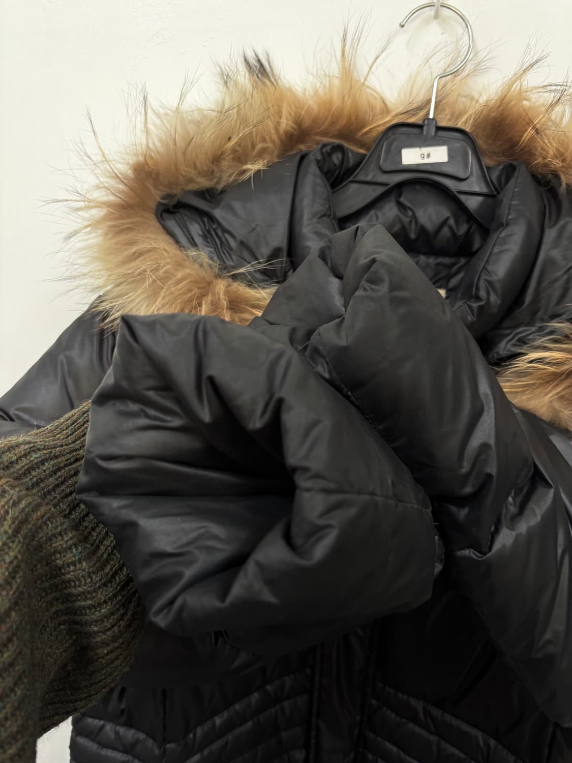 리바이스 우먼 후드탈착 다운패딩 상품이미지4