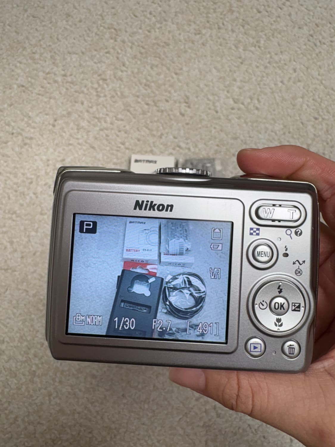 니콘 쿨픽스 P3 Nikon coolpix P3 빈티지카메라 상품이미지8