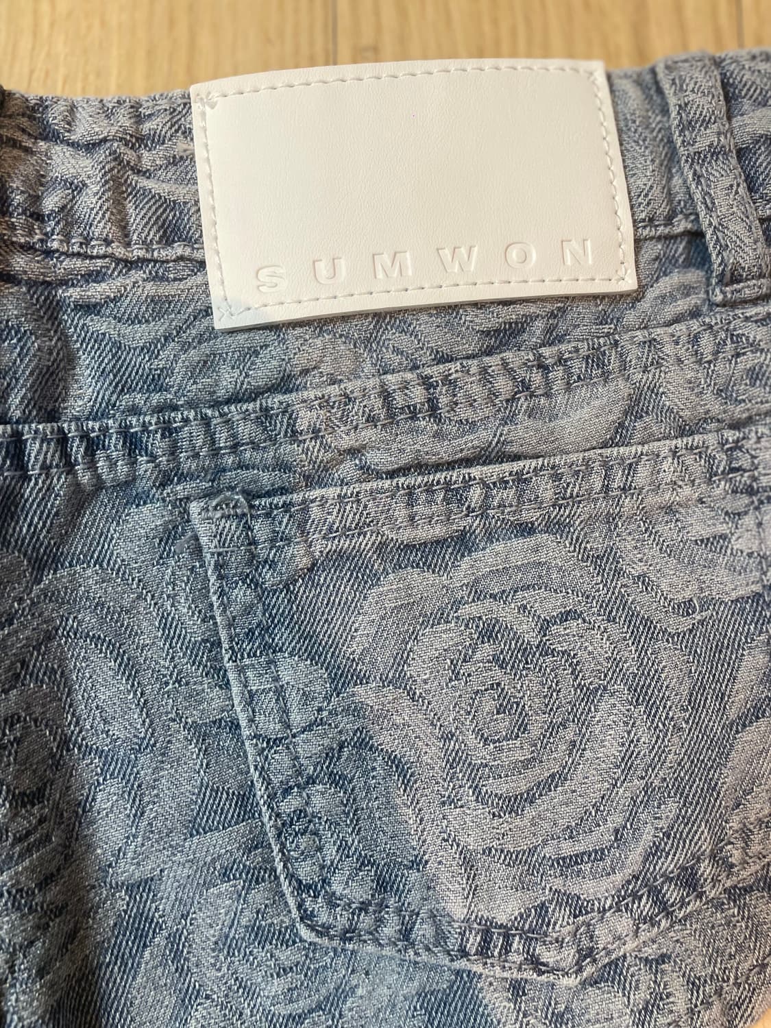 로즈y2k 홀리스터느낌 핫팬츠 상품이미지3