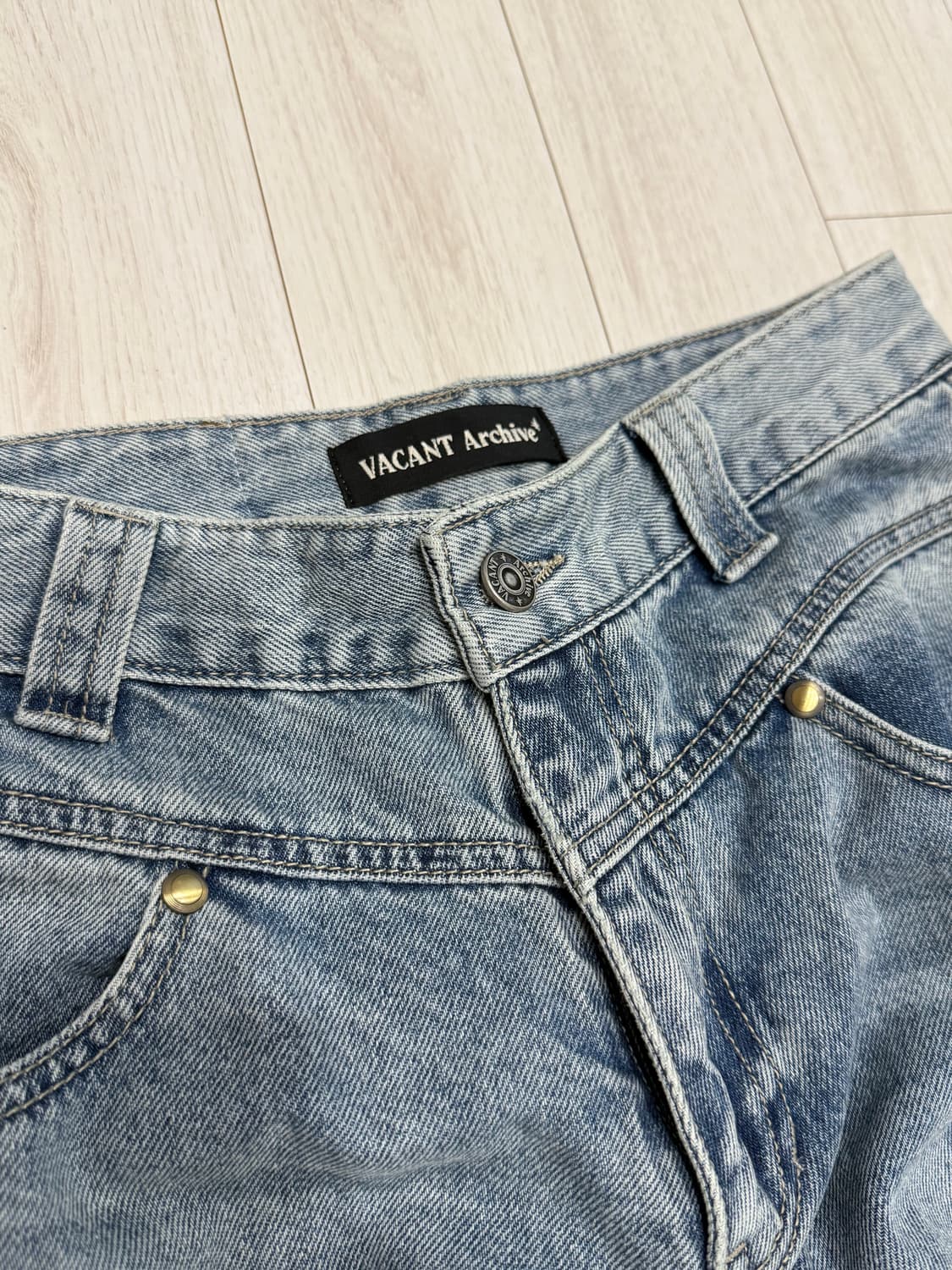 베이컨트아카이브 scopper x-pocket cargo denim 상품이미지6