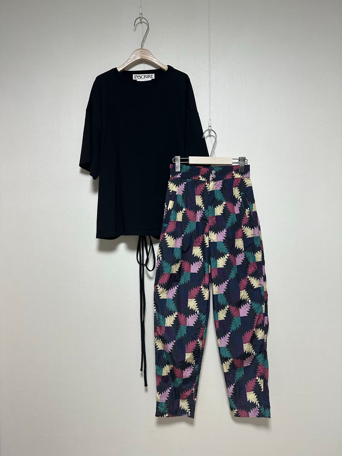 이자벨마랑22 패턴 멀티컬러 팬츠 상품이미지3