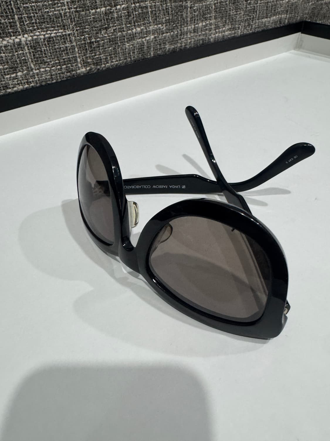 THE ROW 린다 패로우 콜라보 선글라스 블랙 정품 상품이미지2