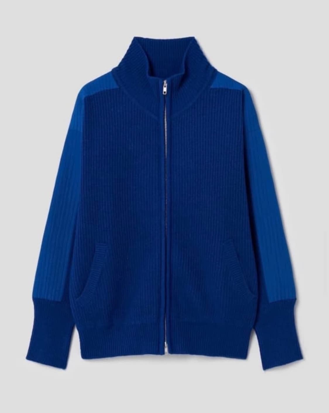 새상품[L]HGBB 로얄블 루 니트 패디드 자켓 상품이미지1