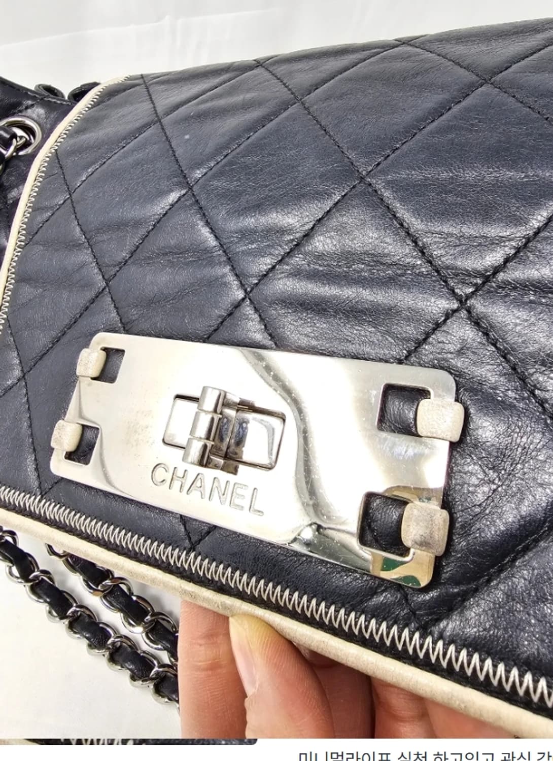정품 샤넬 아코디언 숄더백 상품이미지7