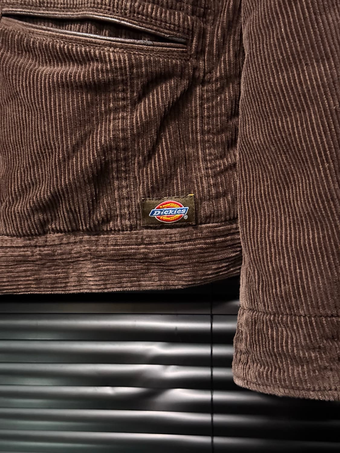 디키즈 브라운 갈색 양털 골덴 코듀로이 쉐르파 트러커 워크 자켓 웨스턴  상품이미지4