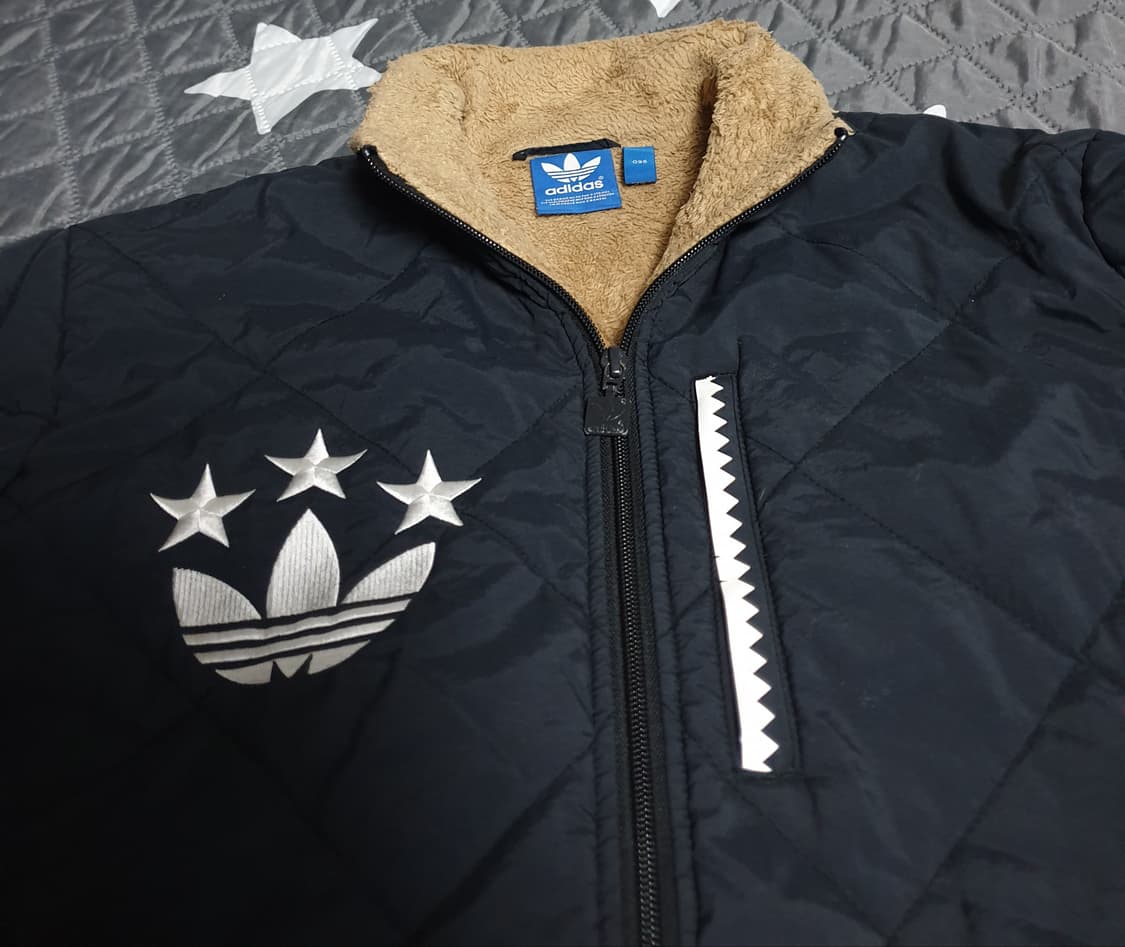 아디다스 파이어버드 퀄트 패디드 자켓 블랙 (M) 상품이미지2