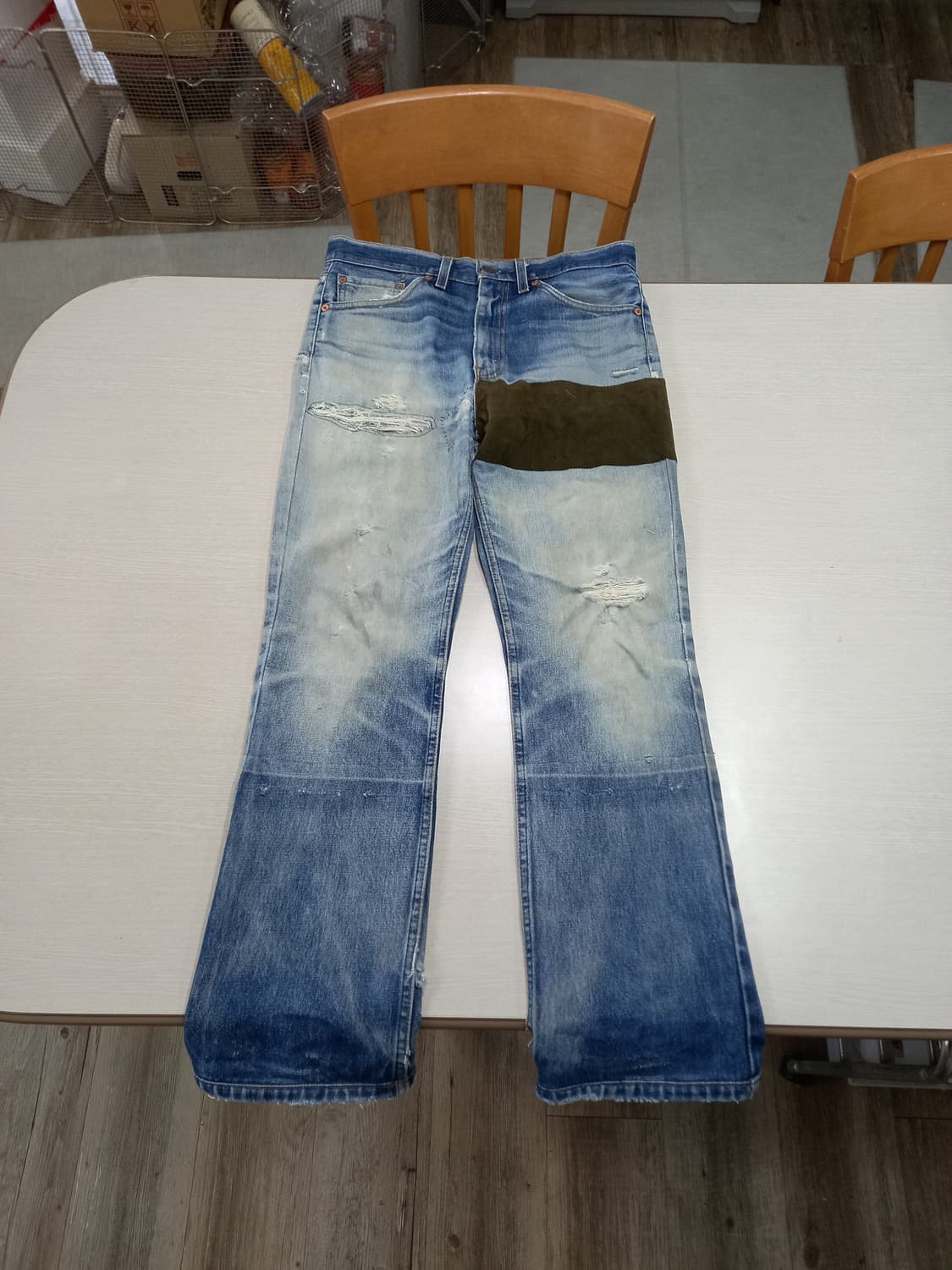 32 00's 리바이스517-03 USA 부츠컷 리폼드진 32-323 상품이미지1