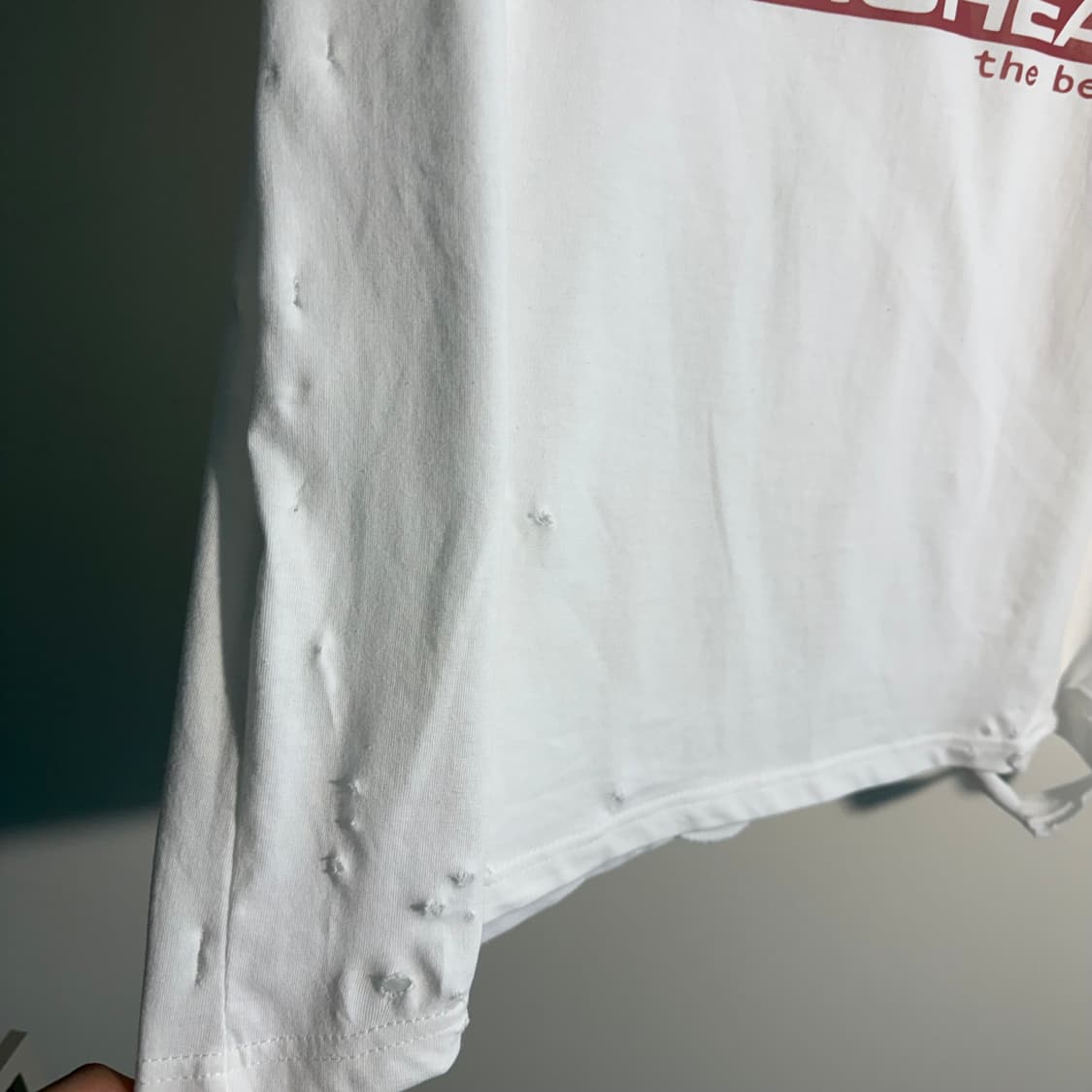 락스타 라디오헤드 빈티지 데미지 디스트레스 밴드 티셔츠  상품이미지7