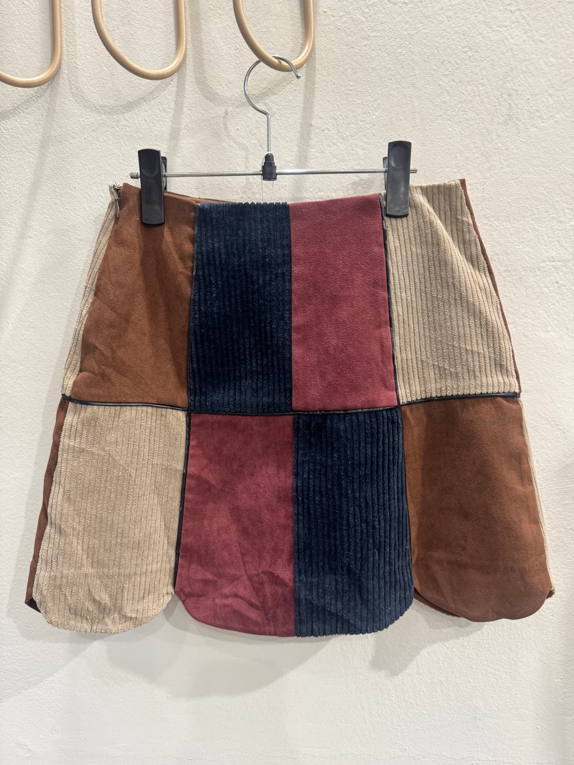 japan vintage 패치워크 미니SK 상품이미지5
