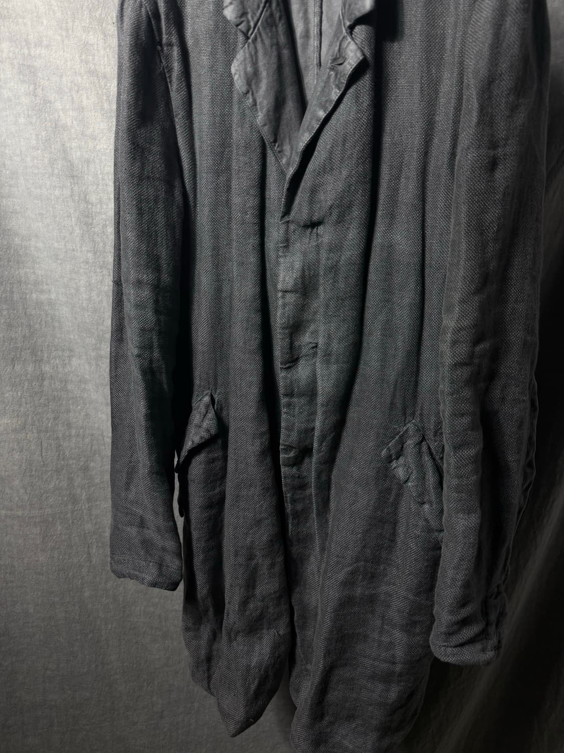Transit Uomo Garment Dyeing Linen Coat   상품이미지4