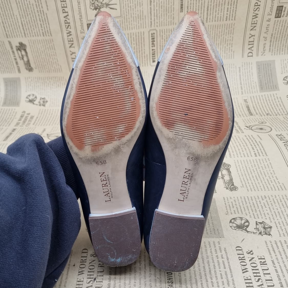 랄프로렌 스틸레토 플랫슈즈235 상품이미지3