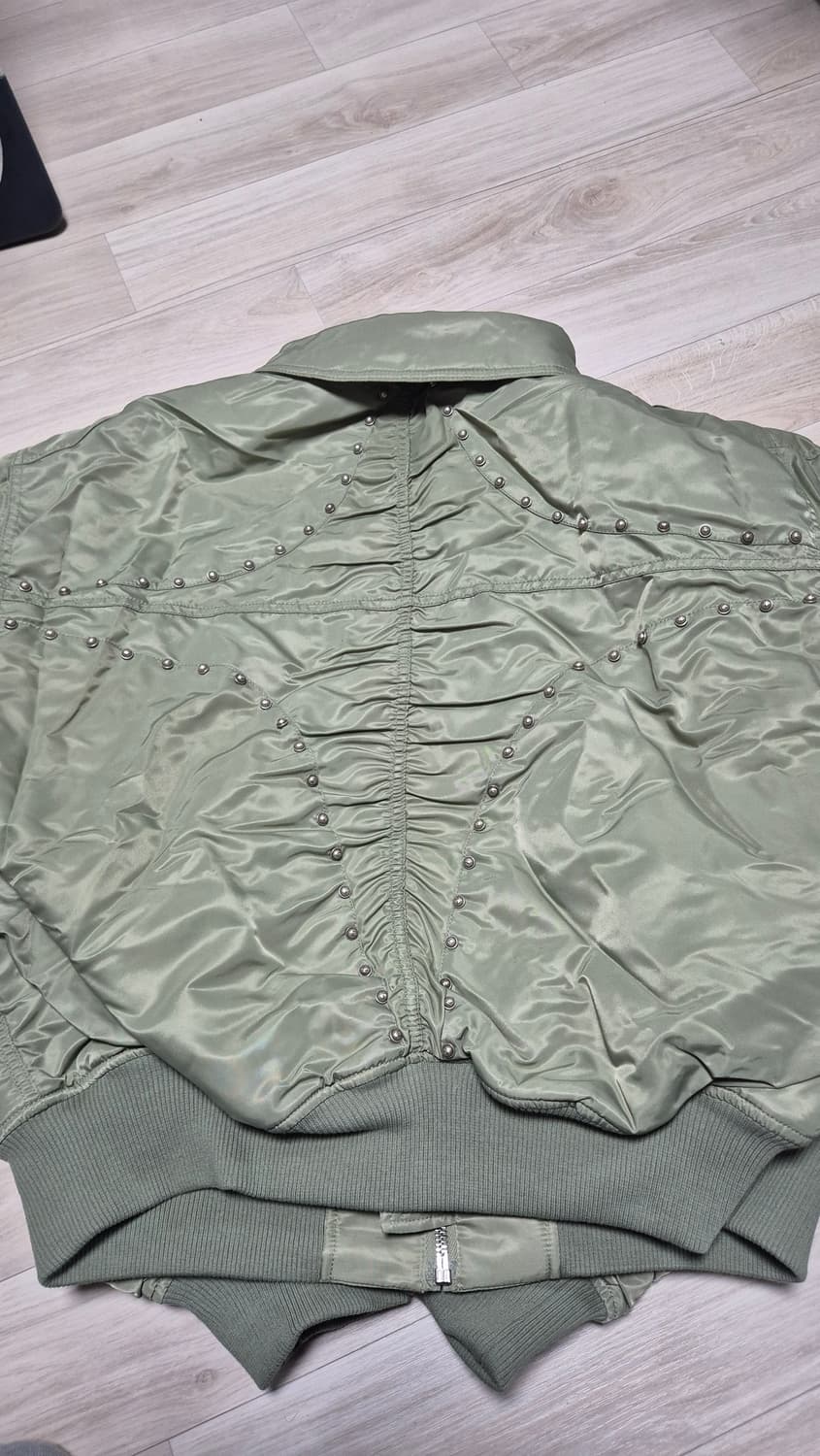 떠그클럽 라이트닝버드 ma-1 올리브 3사이즈 상품이미지2