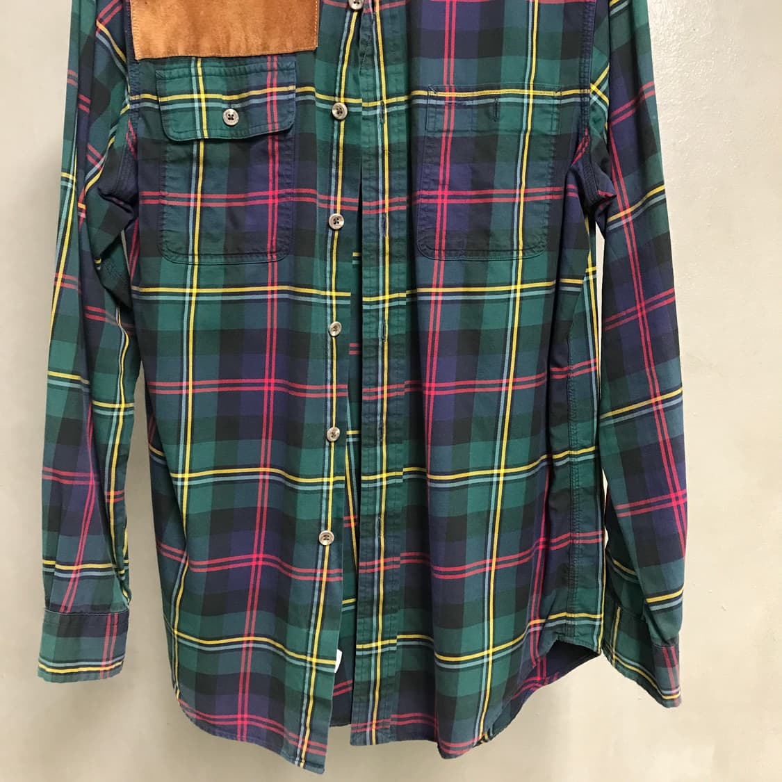 폴로 랄프로렌 체크 셔츠 S 상품이미지3