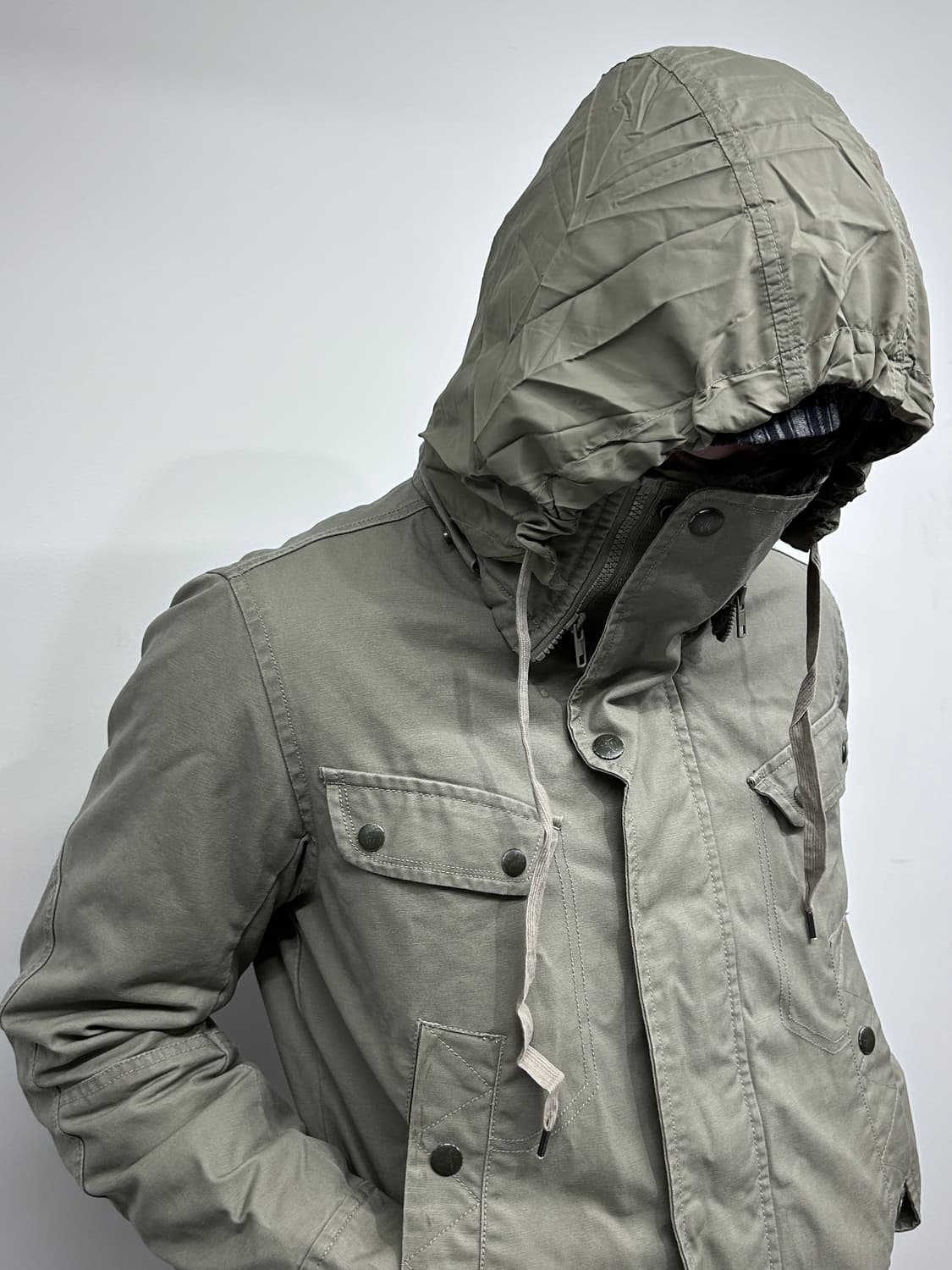 디젤 90‘s 하이넥 필드 자켓 상품이미지4