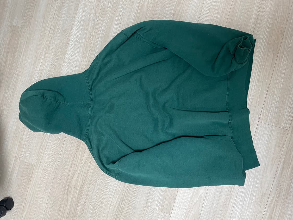 90s USA 러셀어슬레틱 후드티 그린 상품이미지7