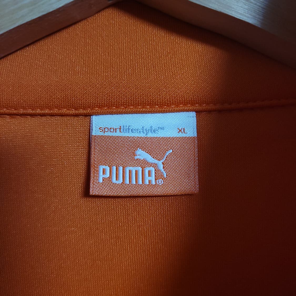 (XL) PUMA 푸마 오렌지색 트랙 자켓 져지 트레이닝복 상품이미지2