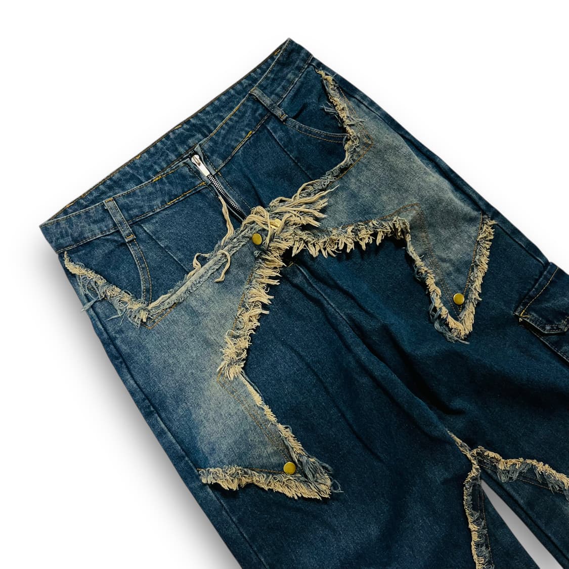 American Retro Star y2k Denim Pants 상품이미지2