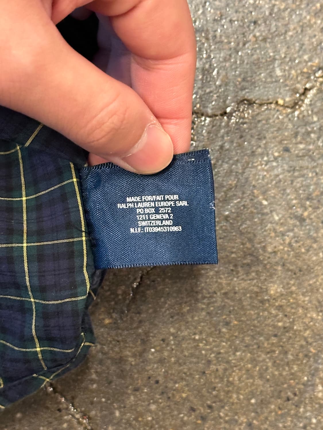 폴로 랄프로렌  체크 셔츠 M 상품이미지7