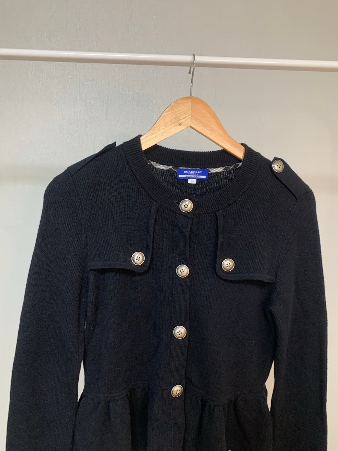 버버리 가디건 38 버버리 런던 블루라벨 상품이미지3