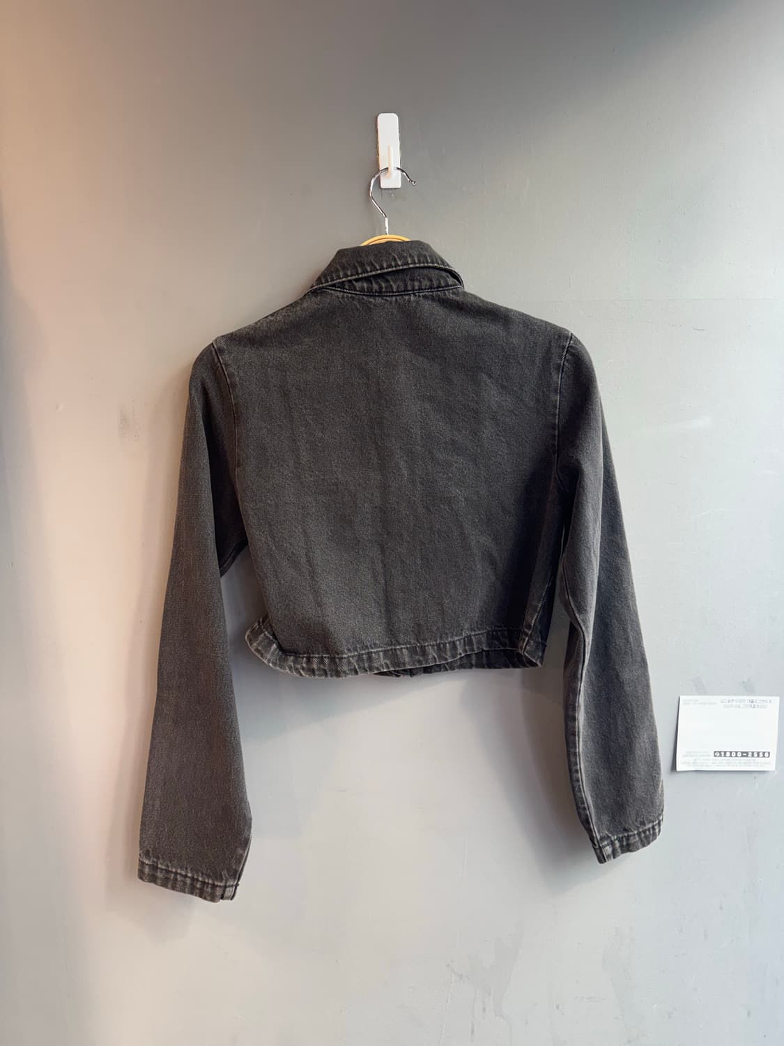 아디다스 블랙 데님 라이더 자켓 상품이미지4