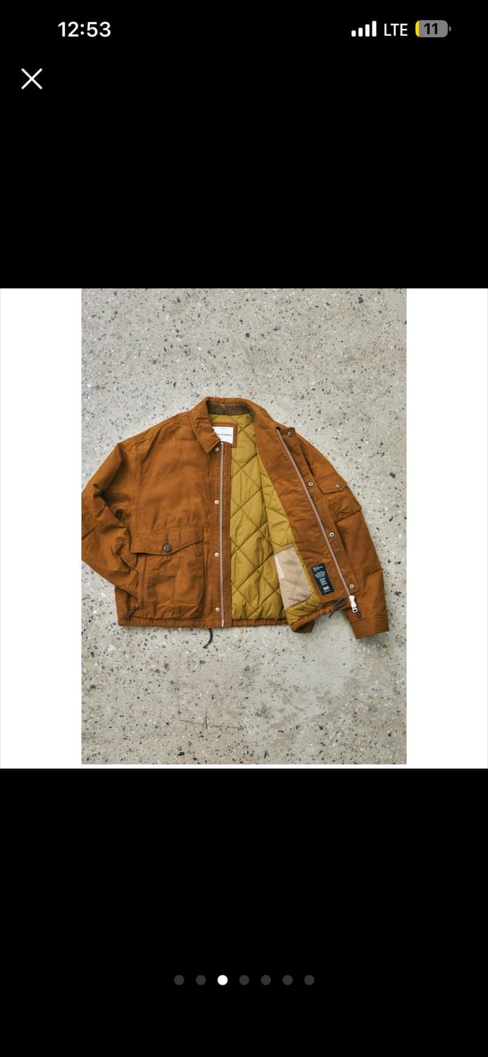 헨리코튼 FFC 왁스자켓 피셔맨 XL 황금사이즈 팔아요 상품이미지3