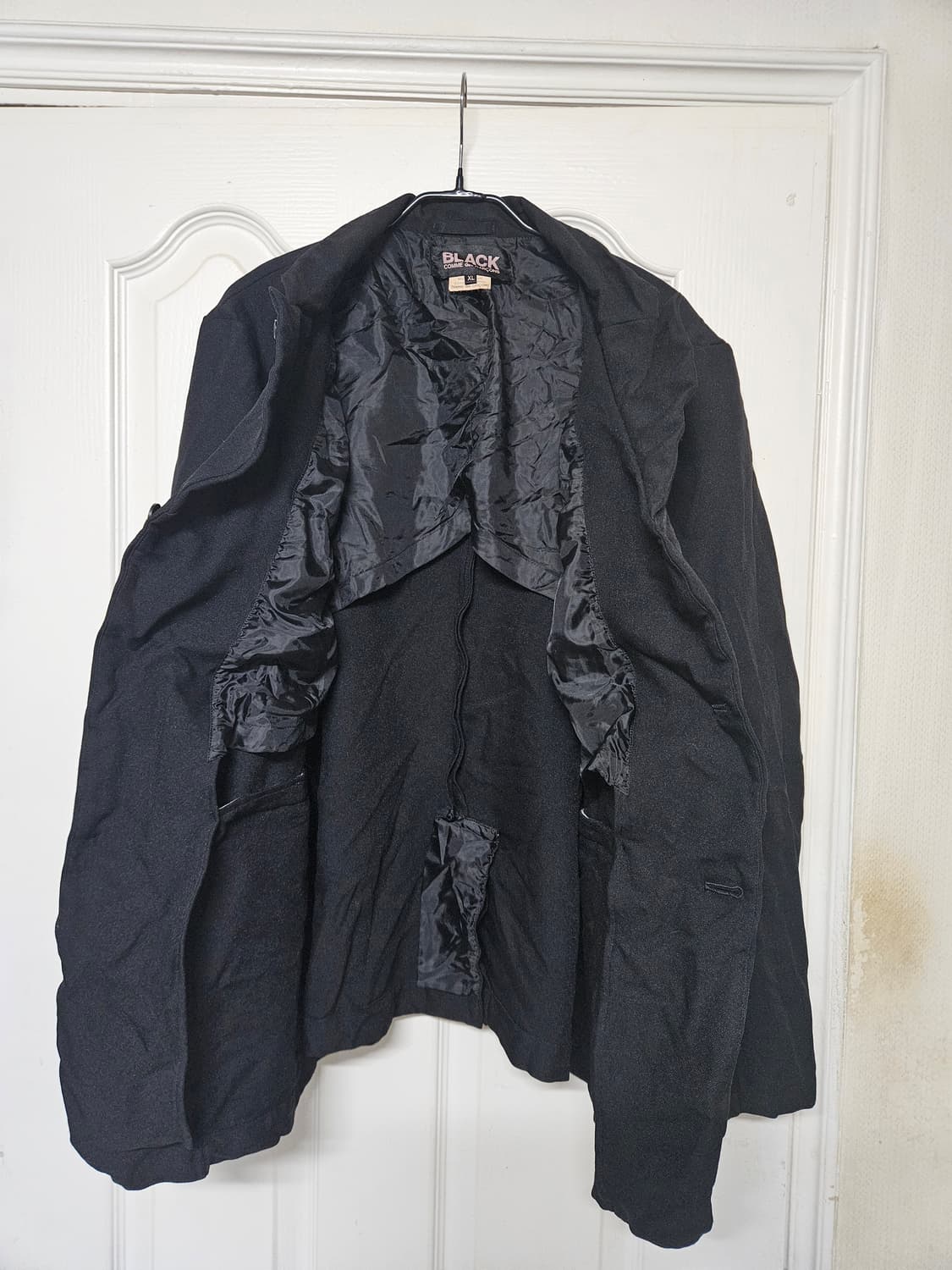 Comme des Garcons Black 축융 폴리 자켓XL 상품이미지2