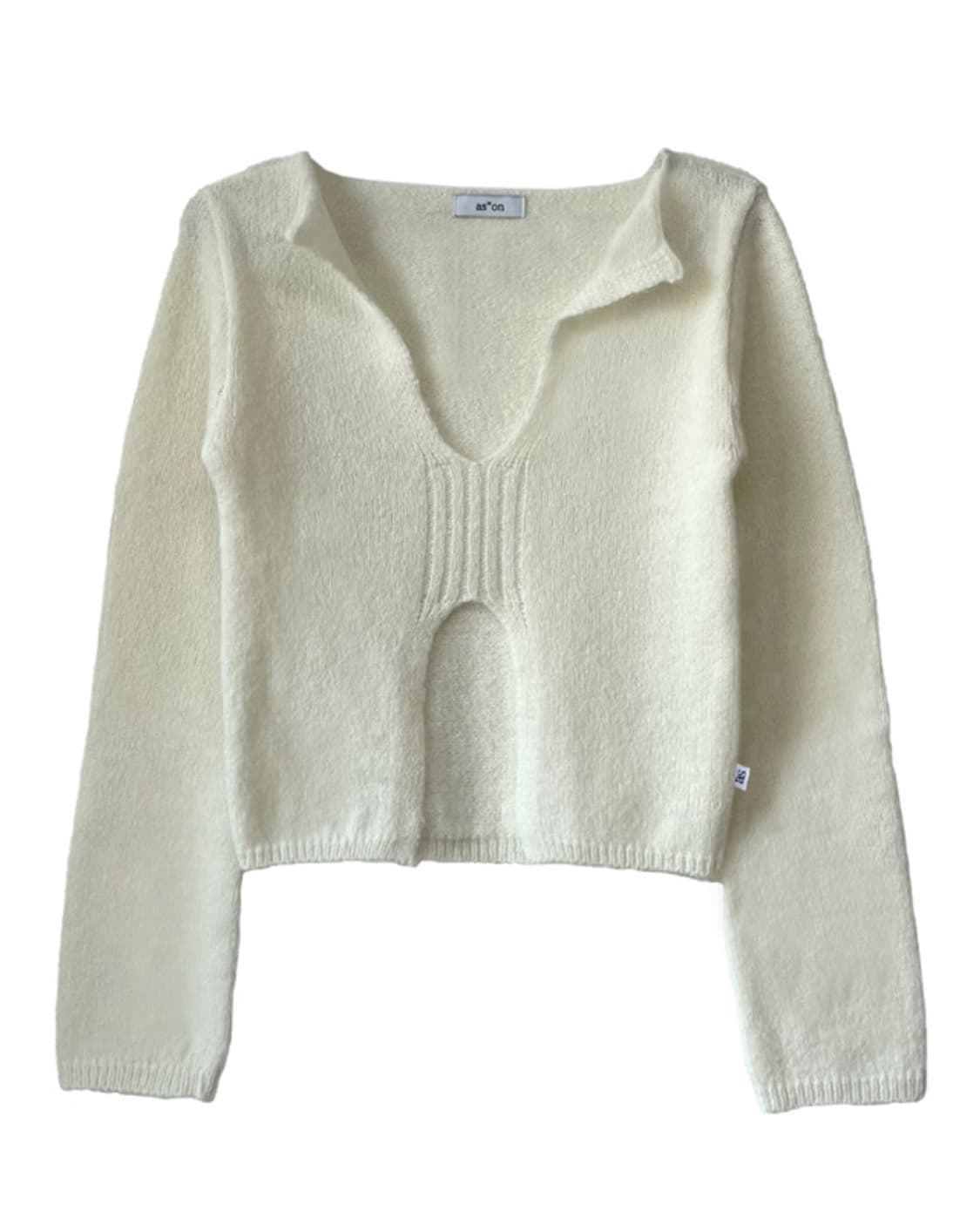 애즈온 메릴본 니트 아이보리 상품이미지1