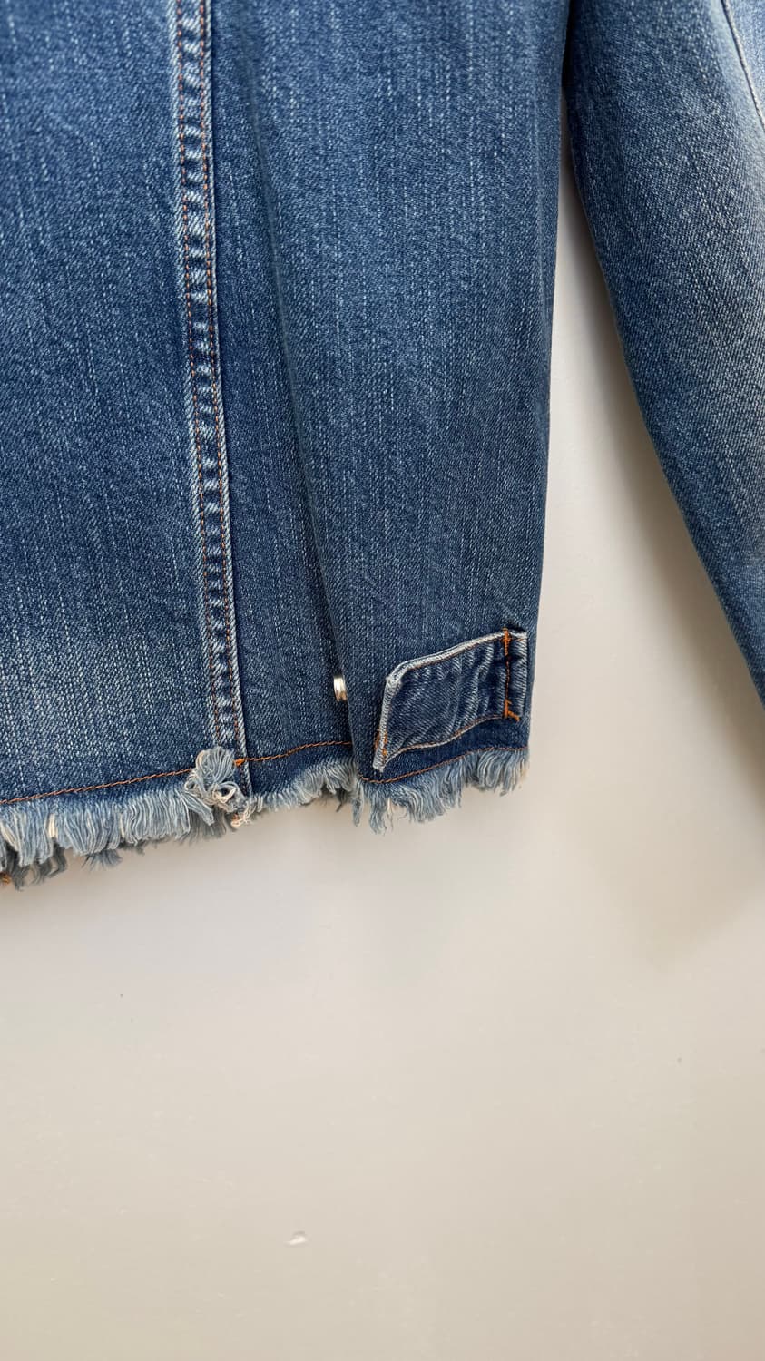 Margiela no.14 15ss raw hem 데님자켓 상품이미지7