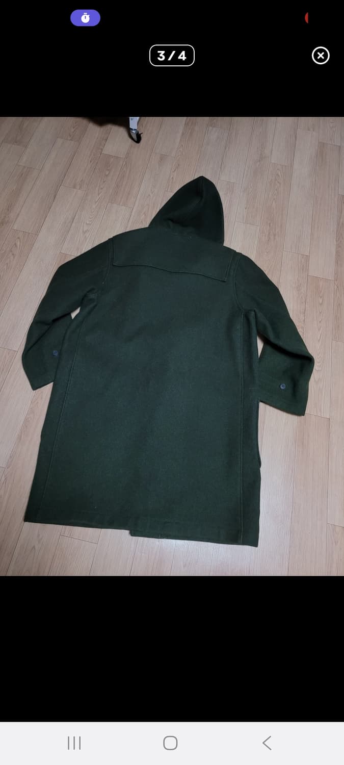 schott 오리지널 스타일 더플 코트 그린 컬러 상품이미지3