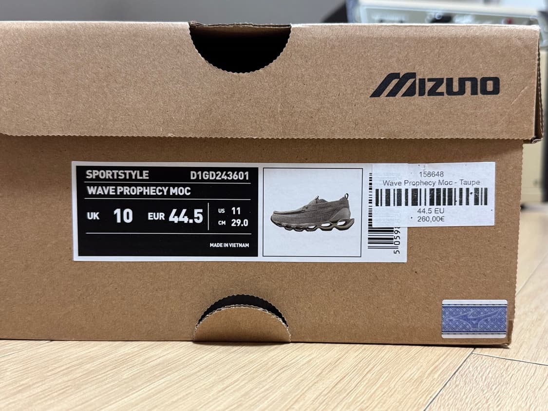 [290] 미즈노 웨이브 프로페시 목 스웨이드 빈티지 카키 몰레 상품이미지2