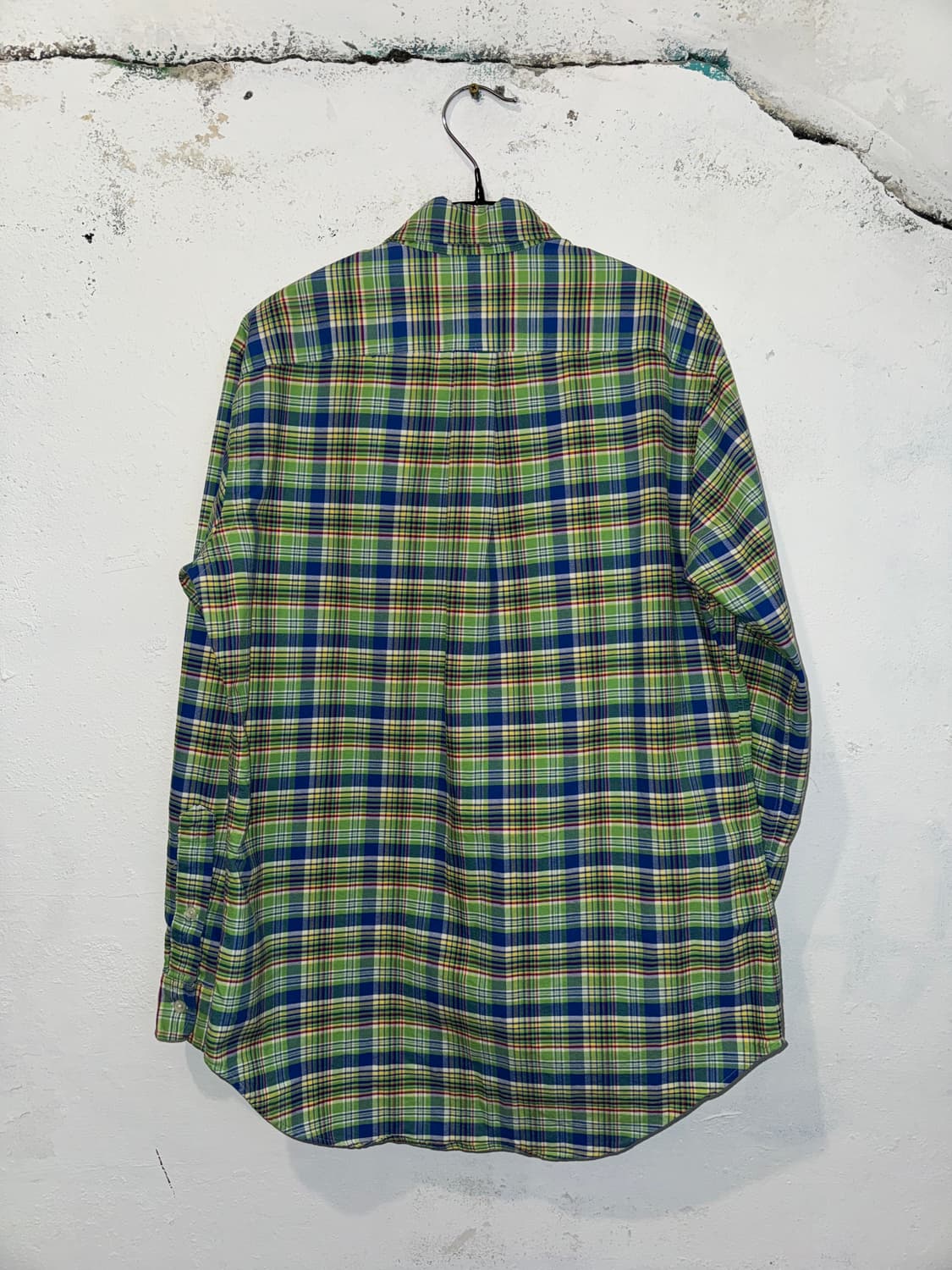 POLO color mix check shirt 상품이미지5