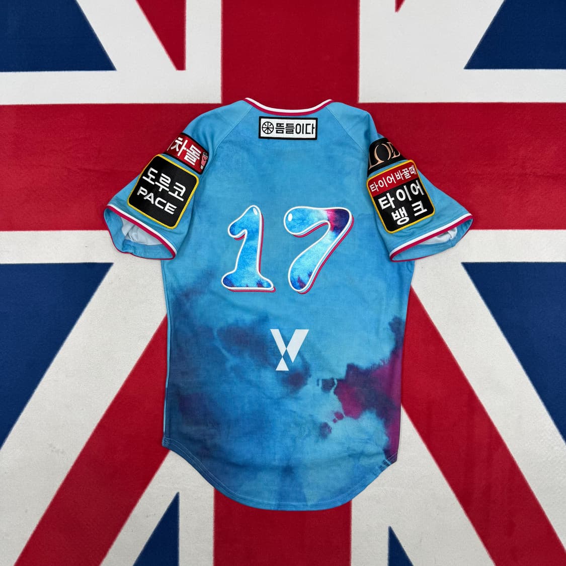 뉴발란스 KT위즈 워터페스티벌 유니폼 80실측 여성44  상품이미지3