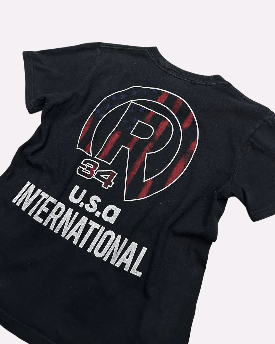 logo printing black t-shirt 상품이미지4