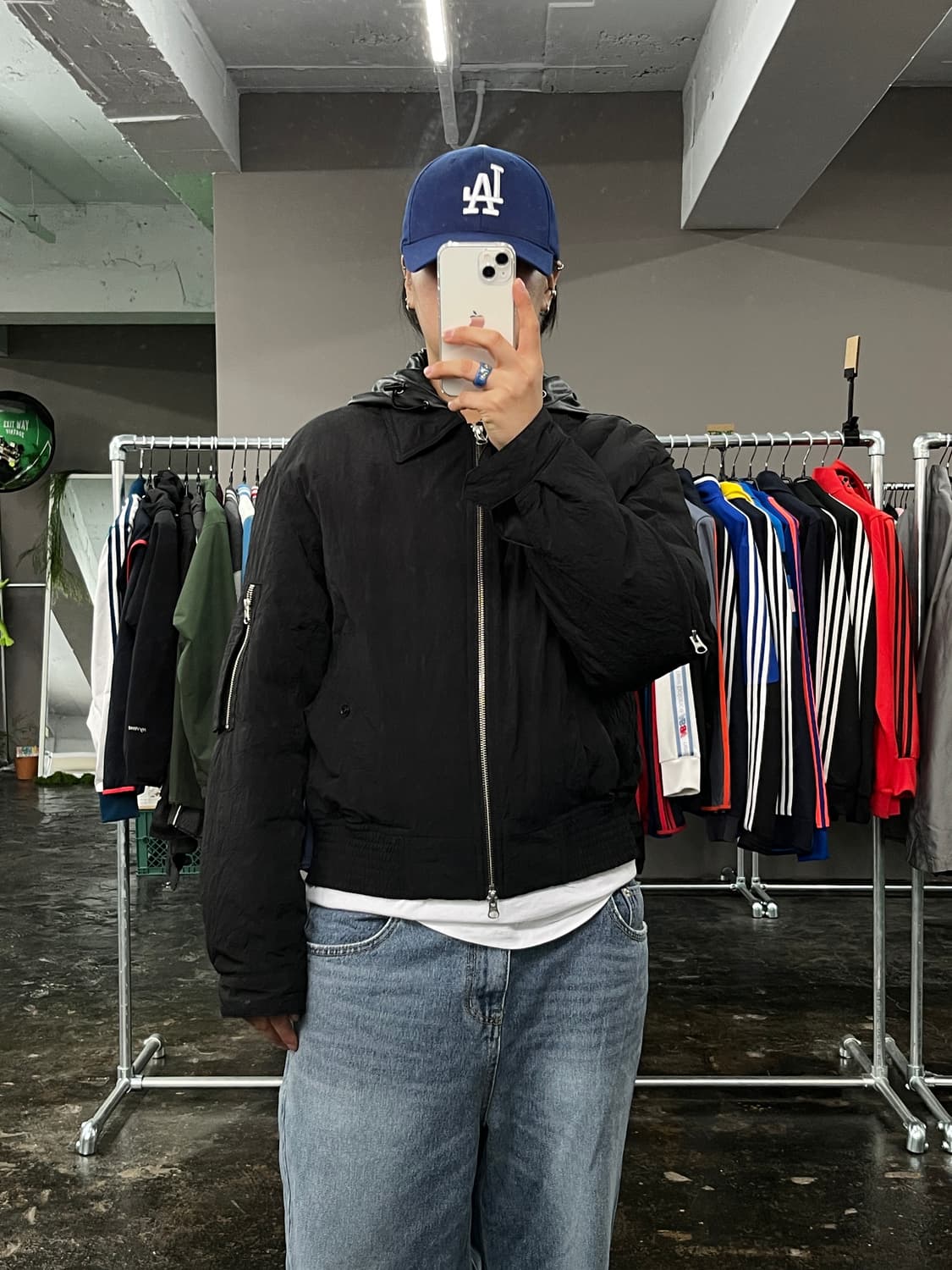 TONYWACK 나일론 후드 MA-1 점퍼 상품이미지3