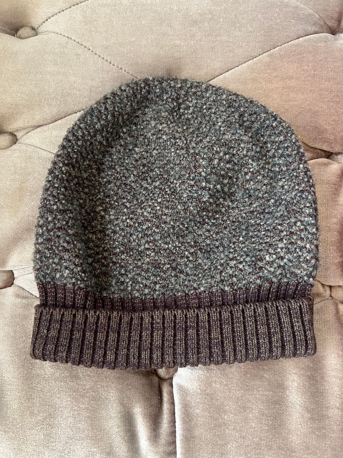 휴리나 FURINA  브라운 울니트모자 니트비니 상품이미지1