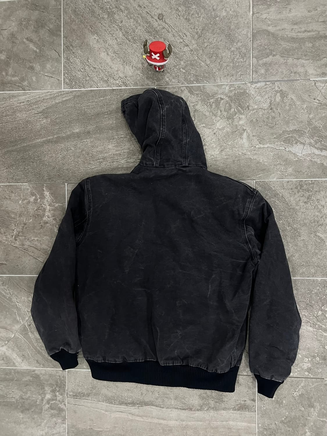 (M) 칼하트 덕 액티브 후드자켓 J130 BLK 블랙 상품이미지2