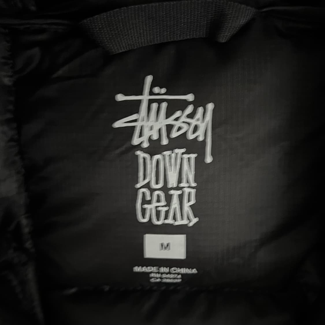 스투시 미드웨이트 퍼퍼 블랙 M 상품이미지4
