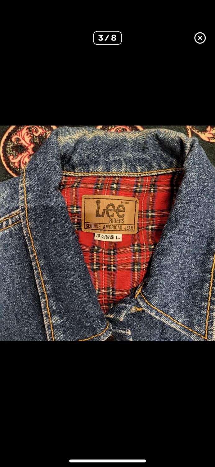 90s Lee 데님 자켓 (L) 상품이미지2