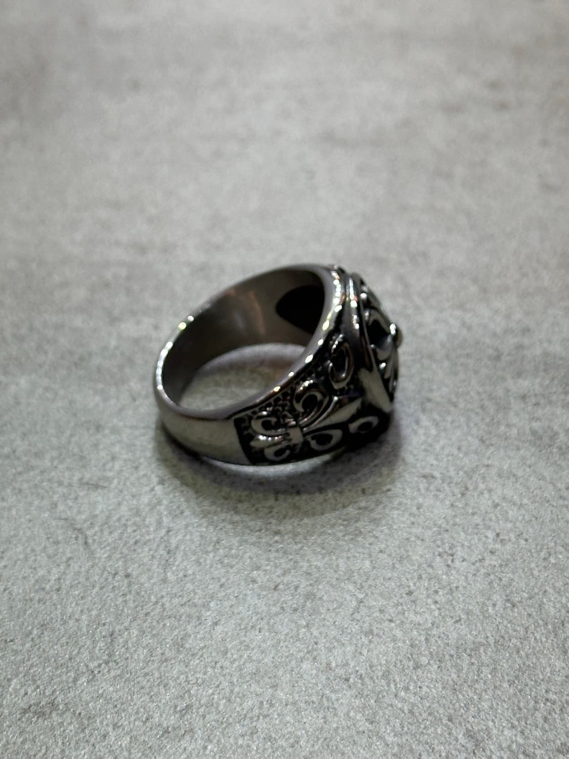 Stamp corss scot- 인장 십장 스콧 반지 상품이미지2