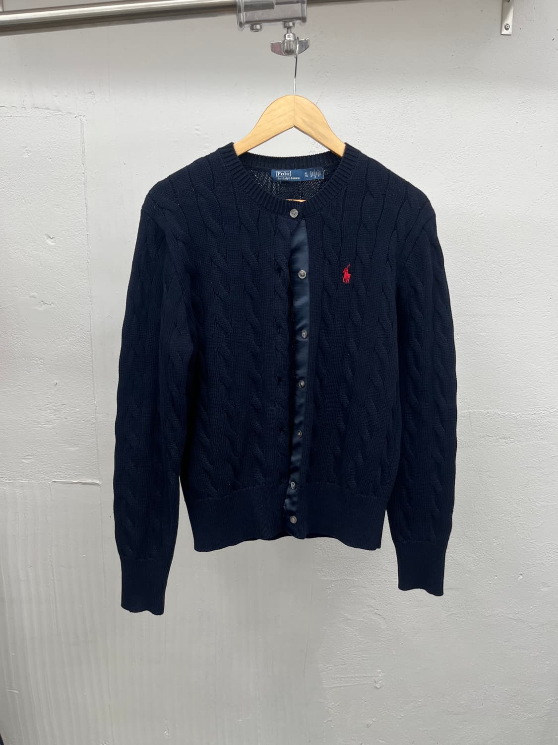 F) POLO RALPH LAUREN CABLE BUTTON KNIT 상품이미지1