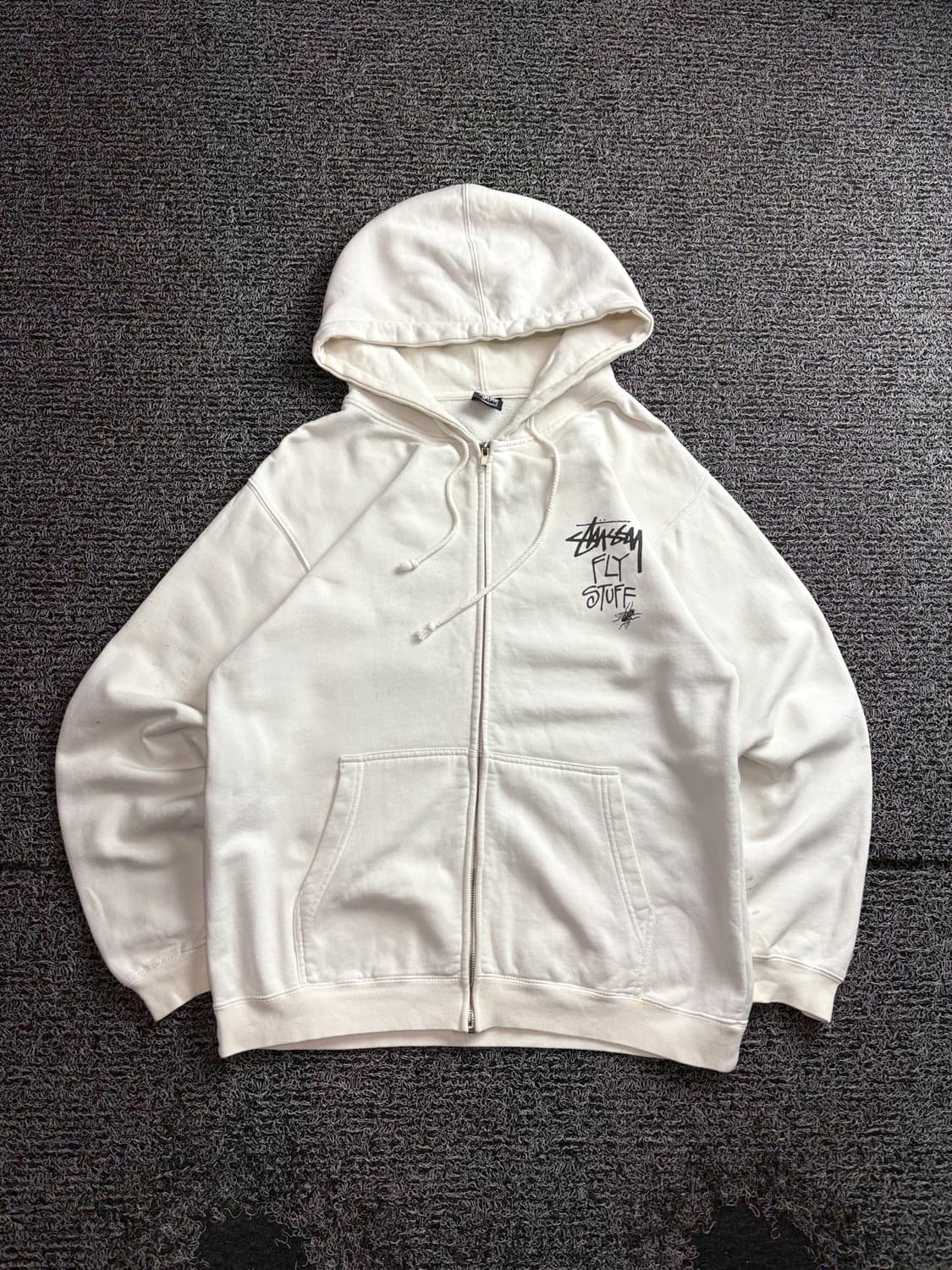 스투시 빅로고 플라이 스터프 후디 집업 3564 상품이미지2