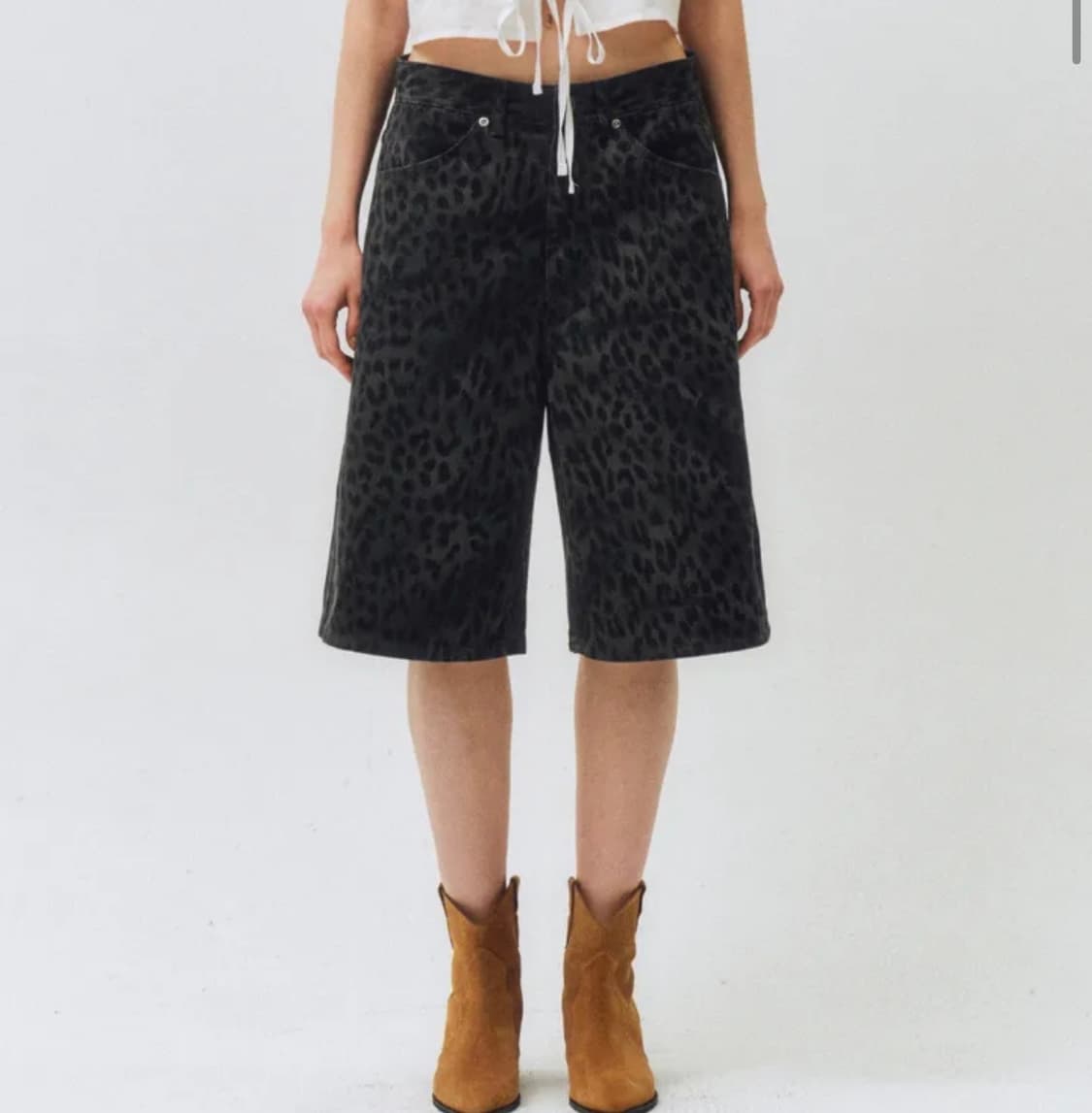 씨타 Leopard Bermuda Pants_CTD417 상품이미지1